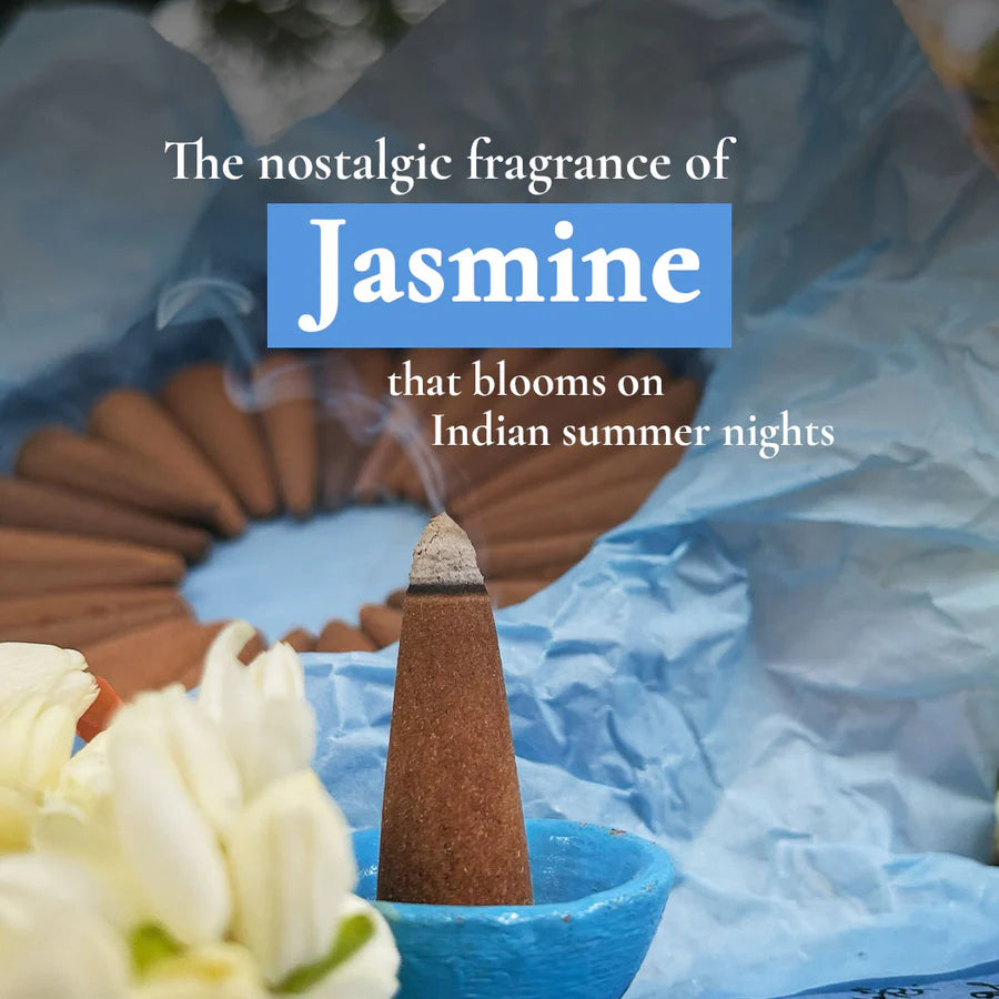 Incense Cones | Pure Jasmine or Motiya