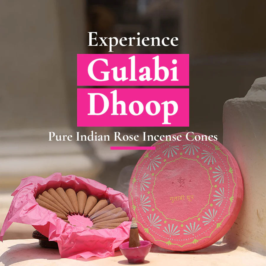 Incense Cones | Indian Rose or Gulabi