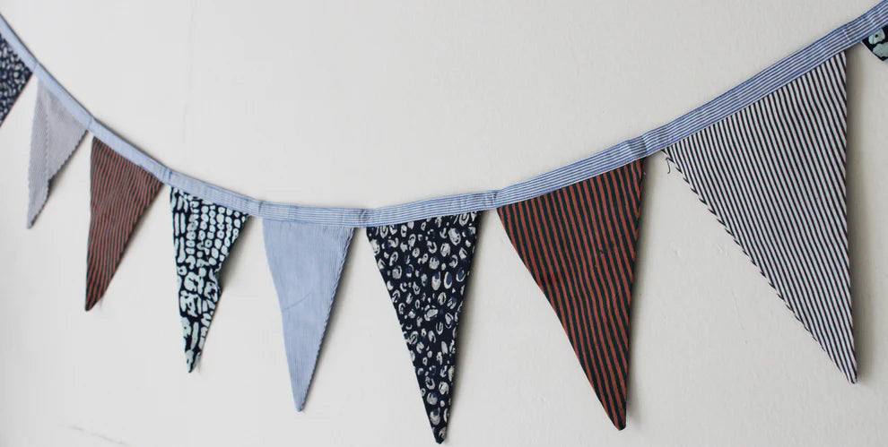 Ekatra Sustainable Cotton Bunting - Assorted