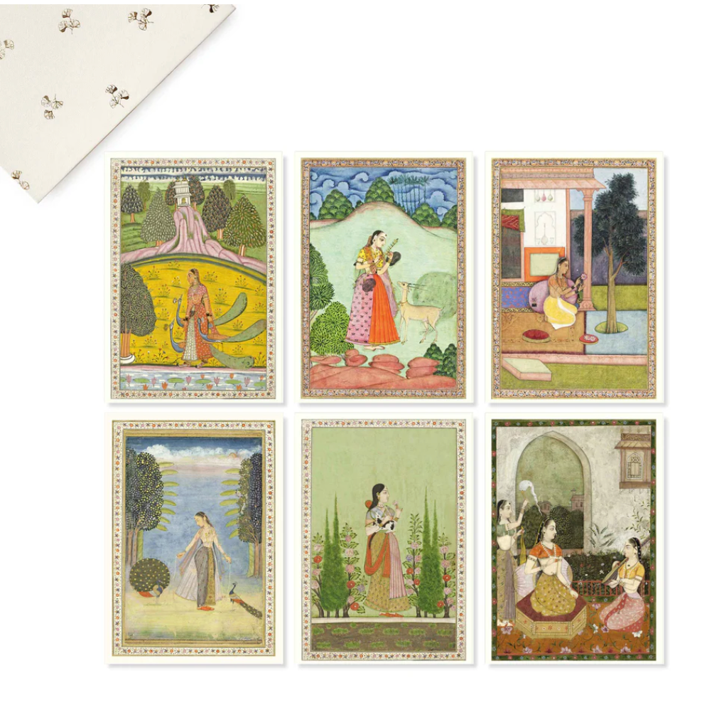 Paintings from Bidar Collection Postcard Art Prints | Set of 6