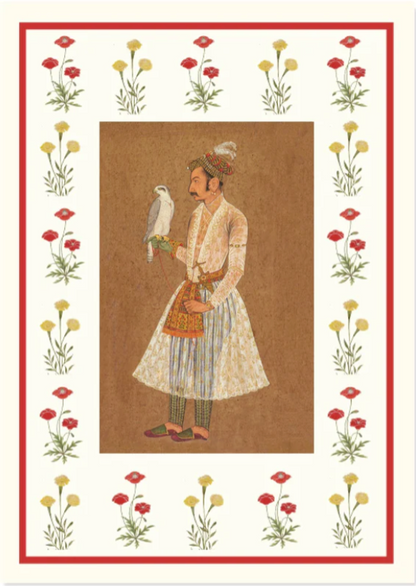 Portrait of Raja Jagat Singh of Nurpur Art Print